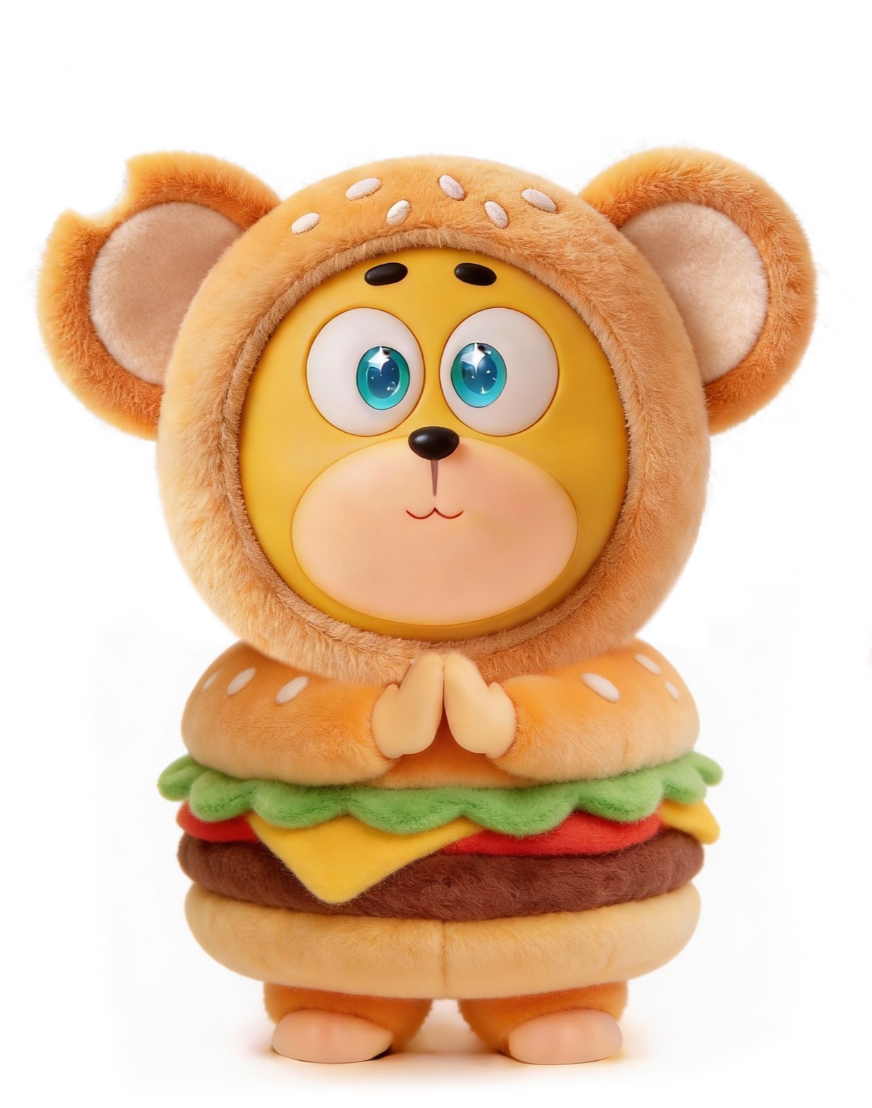 圆圆鼠 cacey（汉堡包身体）